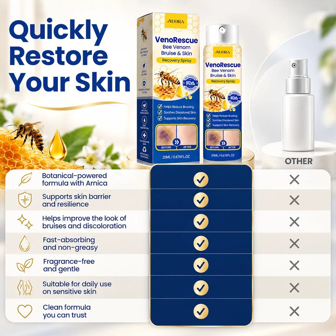 Auora VenoRescue Bee Venom Bruise & Skin Recovery Spray